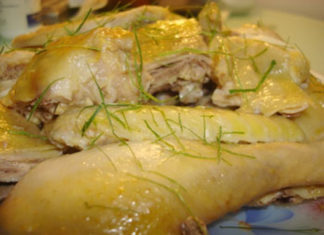 Tracking Chickens Injected with Water and Dyed Yellow