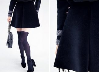 Enjoying the Warmth of a Short Dress in Winter