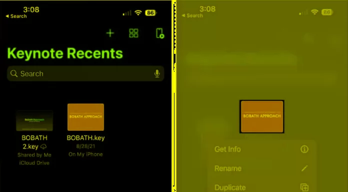 Converting Keynote Files to PowerPoint on iPhone, iPad, and Mac