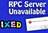 Solving the RPC Server is Unavailable Error in Windows 10