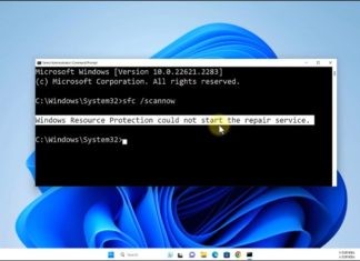 Troubleshooting Steps for Starting the Windows Repair Tool