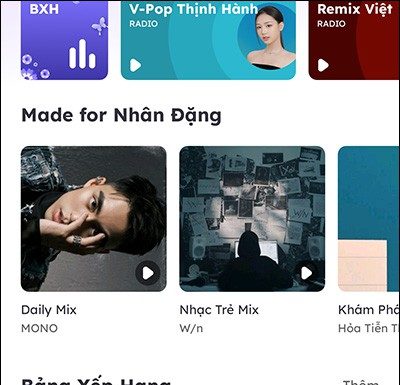Clearing Cache in Nhaccuatui App to Free Up Storage Space