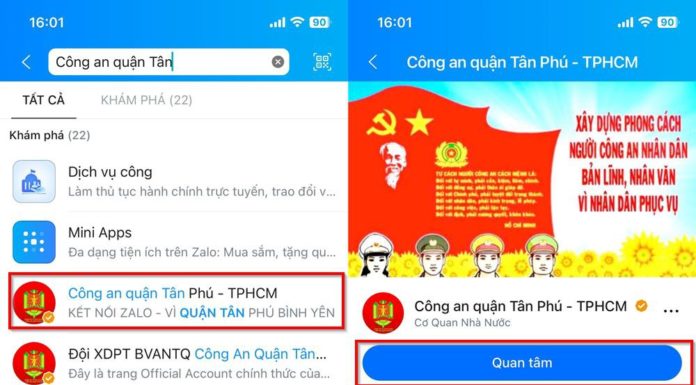 How to Quickly Register for Temporary Residence on Zalo App