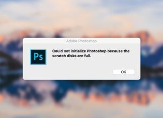 Solutions to the Error “The Scratch Disks Are Full” in Adobe Photoshop