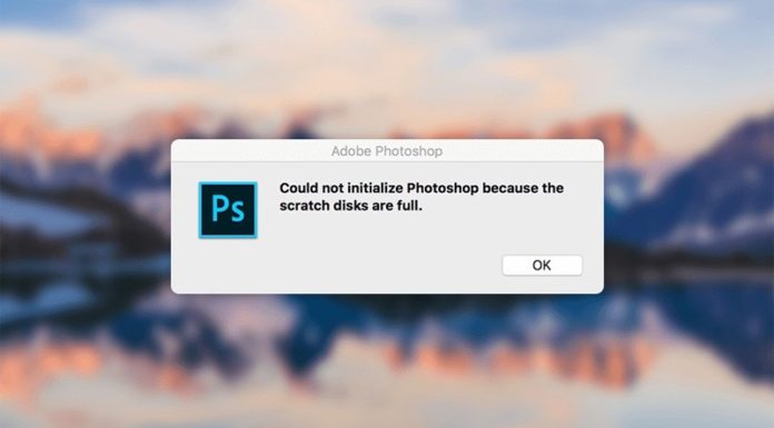 Solutions to the Error “The Scratch Disks Are Full” in Adobe Photoshop