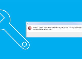 Troubleshooting the “Windows Cannot Access the Specified Device, Path or File” Error