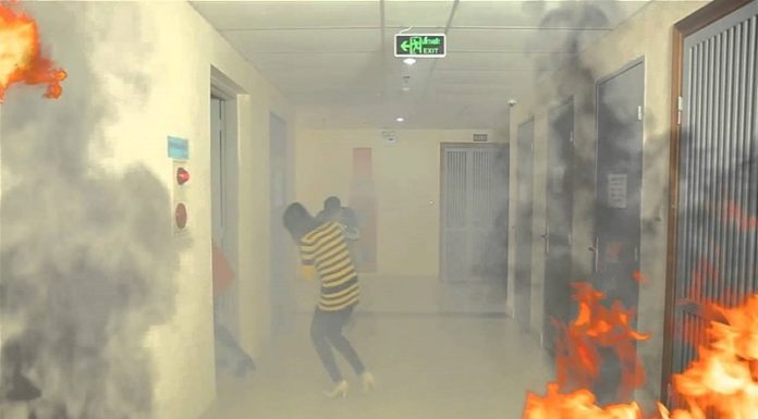 Advice on How to Save a Person Choking on Smoke in a Fire