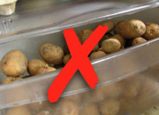 What are the Dangers of Storing Potatoes in the Refrigerator?
