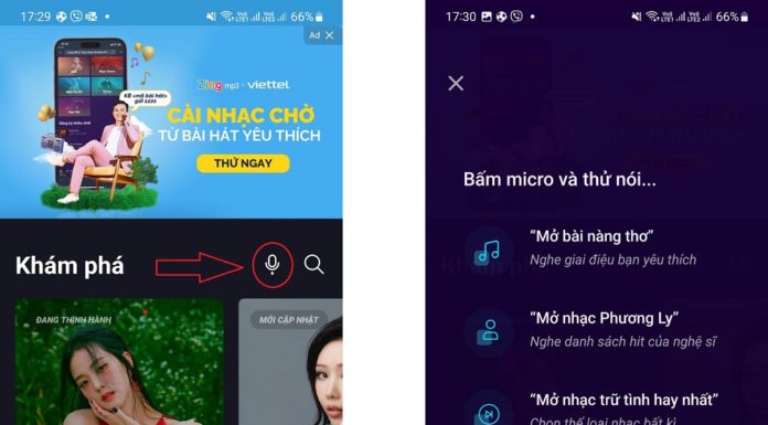 Using Kiki Virtual Assistant to Control Music on Zing MP3