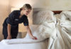 Why you should not fold your pillow before leaving the hotel?