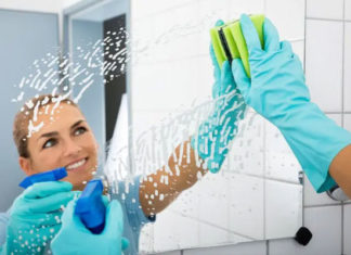 How to clean mirrors without leaving streaks