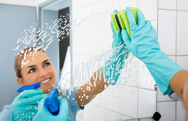 How to clean mirrors without leaving streaks