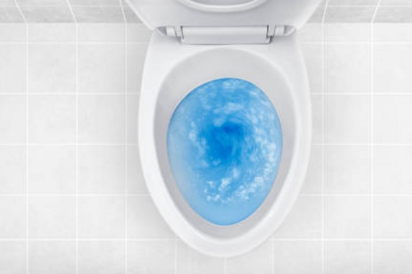 Why is the toilet flushing weak?