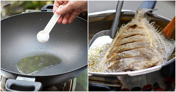 How to fry fish with crispy skin, fragrant and tender meat, no worries about oil splatters.
