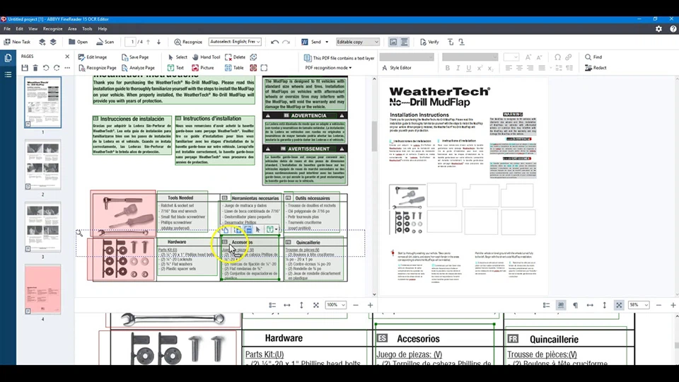 Converting Images to Word: Simplifying Editing and Information Retrieval