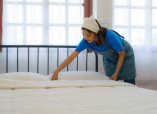 How to plump a flat pillow