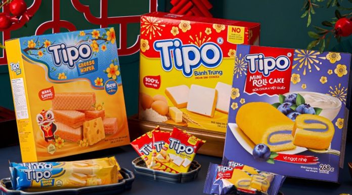 Introducing New Tipo Swiss Roll Cake with Yogurt and Blueberry Flavor