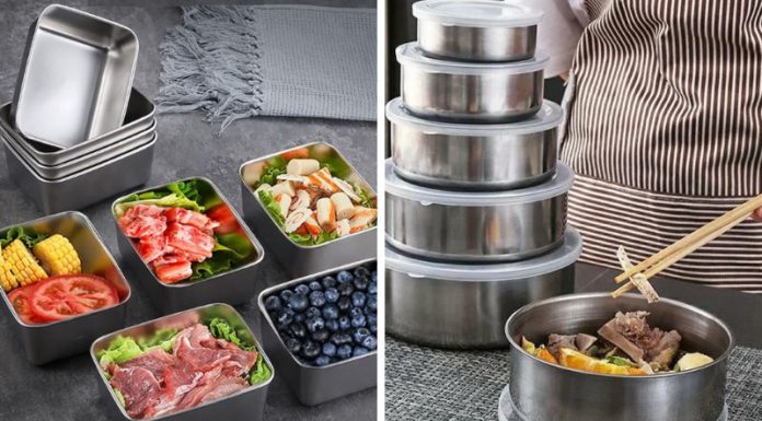 Which is better for food storage in the refrigerator: plastic container, glass bowl, or porcelain dish?