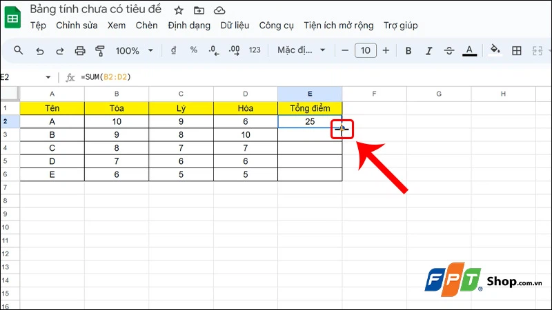 How to quickly drag formulas in Google Sheets, making spreadsheet operations incredibly fast