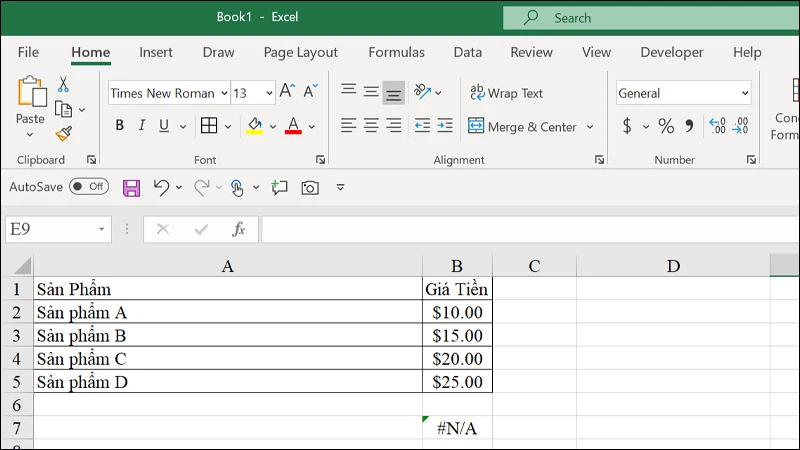 How to Fix the #N/A Error in Excel: Causes and Solutions