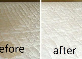 Transforming a Yellowed Mattress to Bright White and Freshly Scented with this Magical Elixir