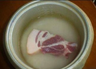 Put raw meat in the rice cooker, and after about 30 minutes, a “delicious dish” will appear.