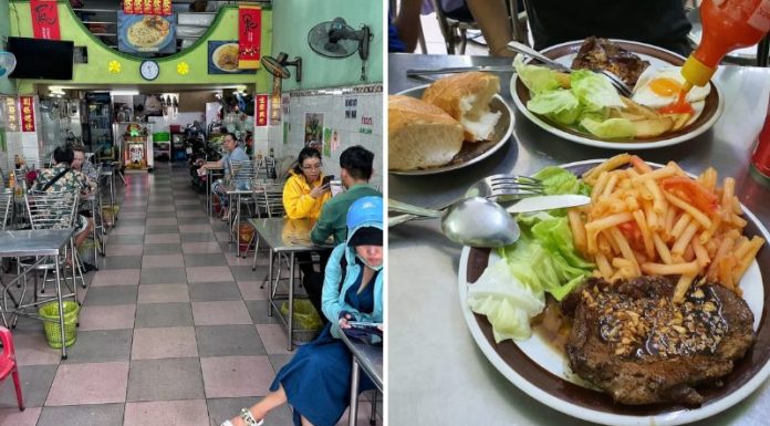 What’s unique about the famous ‘stainless steel beef’ restaurant in District 5?