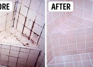 How to effectively clean black grout in the bathroom