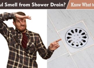 How to deal with a foul-smelling bathroom drain?
