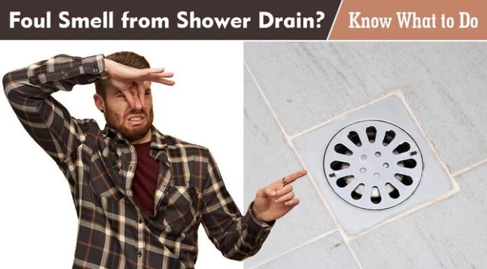 How to deal with a foul-smelling bathroom drain?