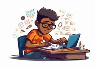 Calculating Average Scores for 2023 Middle School, High School, and University Subjects