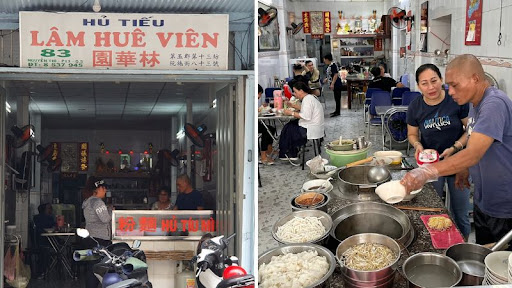 Is Ho Tieu (rice noodle soup) worth the price at 100,000 VND per bowl, famous in the Chợ Lớn area?