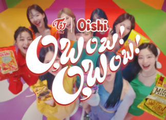 TWICE and Oishi collaborate to recreate ‘What is Love?’ MV for the ‘O WOW, O WOW’ campaign launch