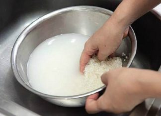 What does adding salt to rice have any effect?