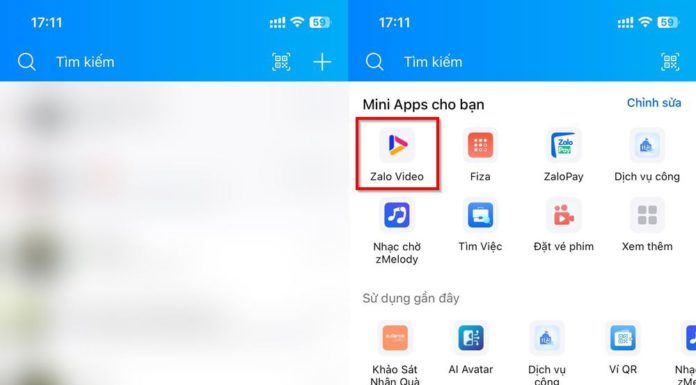 How to quickly review your saved Zalo videos