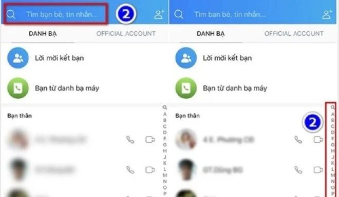 The fastest way to view your friends’ phone numbers on Zalo