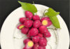 Transform quail eggs into a beautiful, juicy bunch of grapes like a painting, inspiring everyone to grab a bite