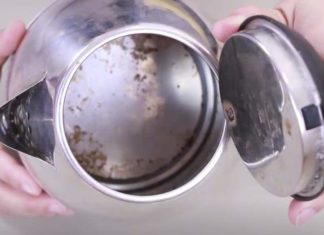 How to easily remove thick dirt from a fast kettle in 5 minutes