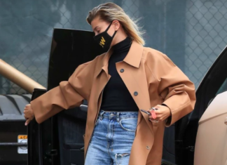 Justin Bieber’s wife suggests a series of cool outfit ideas with long coats.