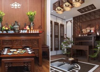 An altar facing this direction will waste wealth, the homeowner’s prayers throughout the year are still difficult.