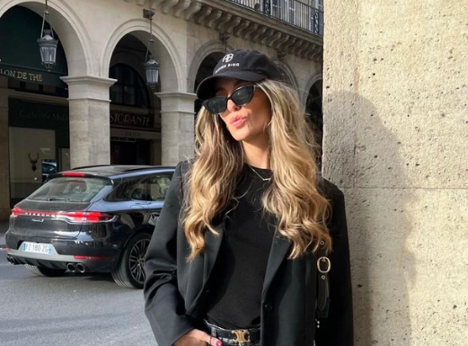 The timeless appeal of a black blazer, no matter the season, is adored by fashion enthusiasts.