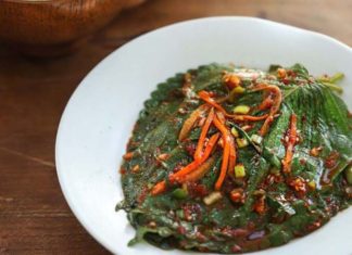 Authentic Korean Style Sesame Leaf Kimchi Recipe – Delicious and Flavorful