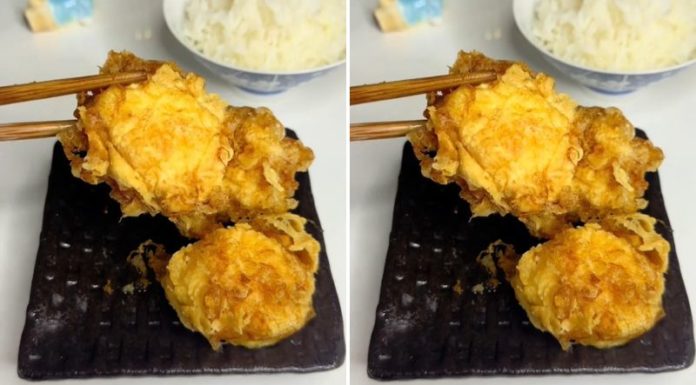 How to make famous Japanese anime-style tempura fried eggs