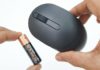 Should I choose a wireless mouse with a removable battery or an integrated battery?