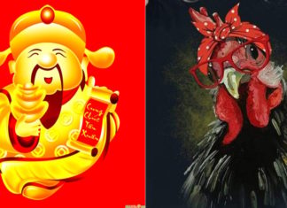 Before Lunar New Year 2024: 4 years old and loved by the God of Wealth, counting money without end.