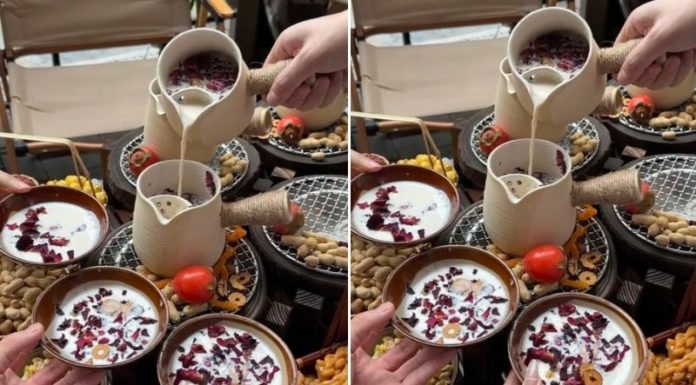 Super delicious and nutritious recipe for Vân Nam’s famous Nướng milk tea!