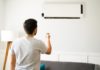 How long should you turn off the air conditioner when going out?
