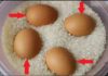 Daughter-in-law puts eggs in rice box, calls mother-in-law to see a strange thing happening a month later