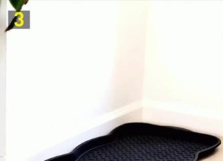 Keep your shoes fresh and your house clean with this simple tip for walking in the rain.