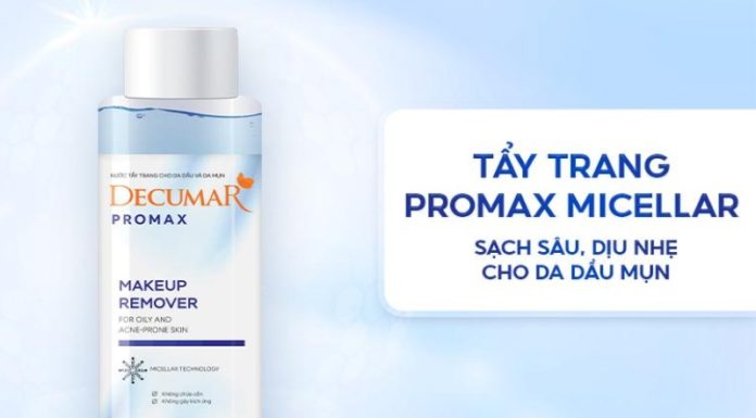 Discover the Promax Micellar deep cleansing and gentle makeup remover for oily and acne-prone skin.